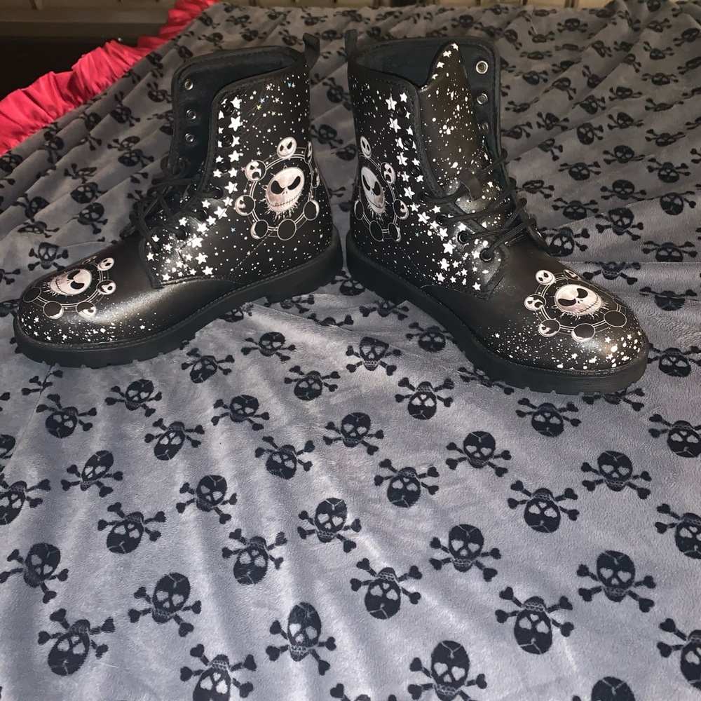 Rare jack skellington moon phase boots